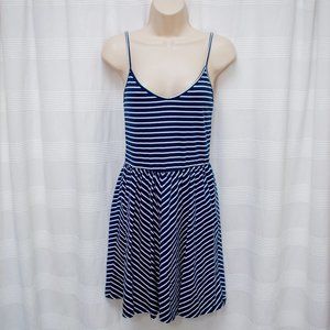Aeropostale Nautical Stripe Fit & Flare Dress
